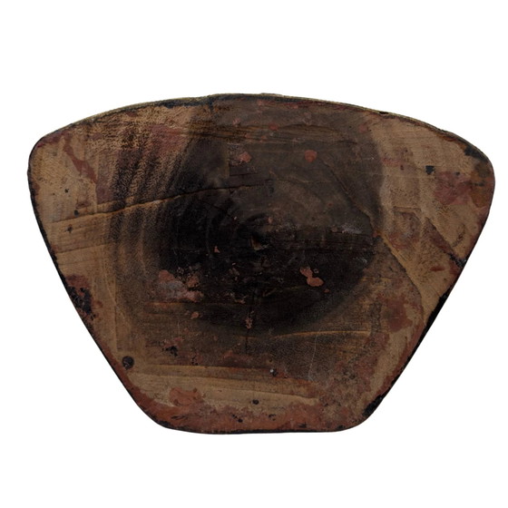 Birmaans verguld houten Boeddha met glasinleg – Mandalay-stijl Myanmar – Beeldhouwkunst, Wood, Gold (photo 11 of 11)