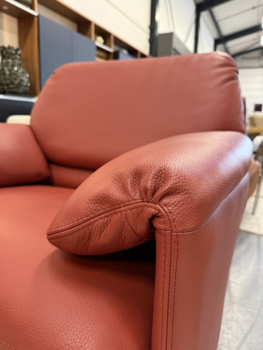Leolux Bora Beta Fauteuil Senso Terracotta