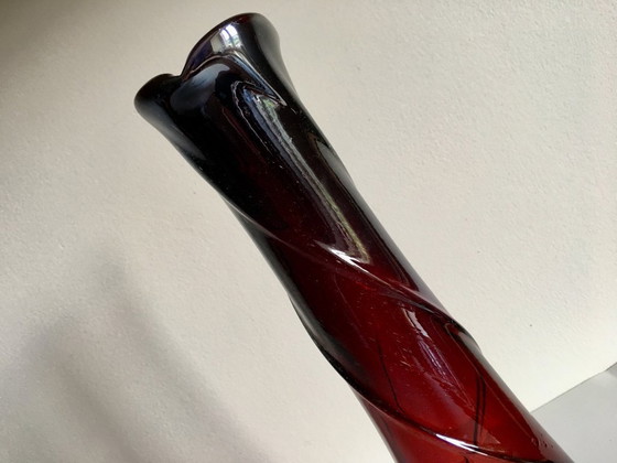 Image 1 of Modernist ART DECO Crystal VASE