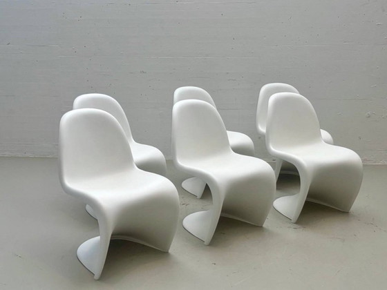 Chaises Vitra Panton de Verner Panton – Fauteuils d'appoint, Plastic (photo 8 of 8)