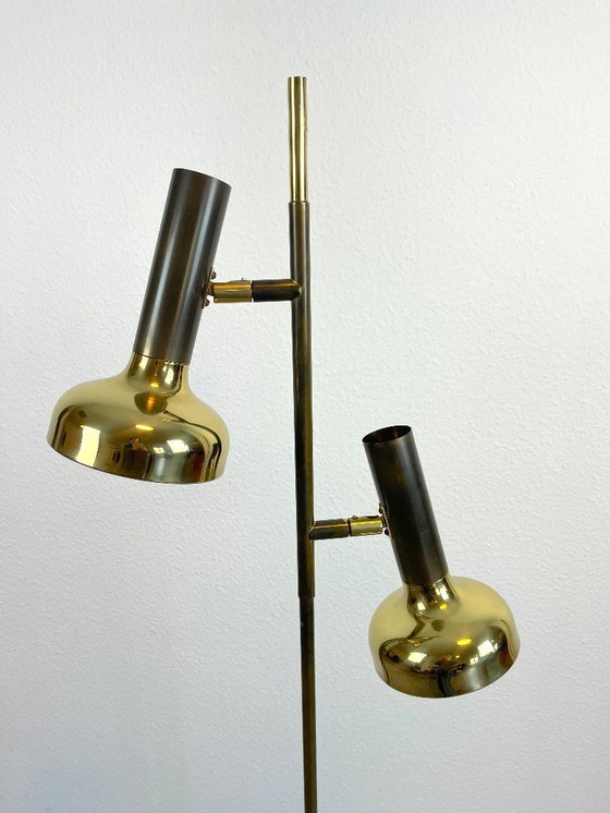 Image 1 of Sölken floor lamp, light, brass, copper, vintage