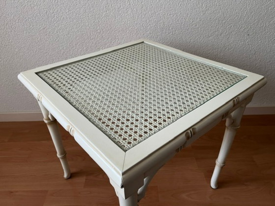 Image 1 of Hollywood Regency side table