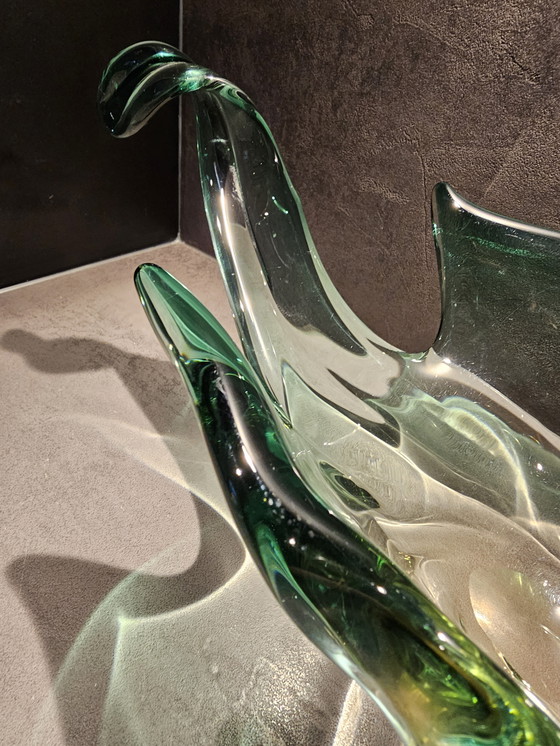 Image 1 of Unique vintage Murano art glass centerpiece