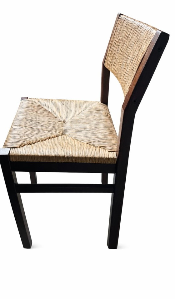 Image 1 of Beautiful Vintage Set: Cees Braakman for Pastoe (Large table + 5 Chairs)