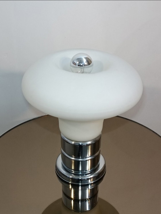 Lámpara con forma de hongo, estilo era espacial, Murano, Italia, década de 1970. – Lámparas de mesa (photo 4 of 10)