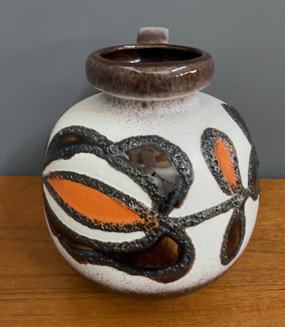 Image 1 of Scheurich vase model 484-21 1970s