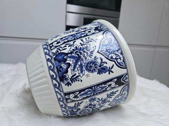 Vaso per piante vintage Royal Sphinx by Boch - Delfts Blauw – Vasi per piante, Ceramica (photo 9 of 10)