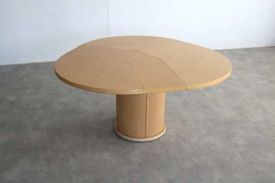 Image 1 of Vintage Skovby SM32 folding round dining table