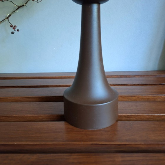 Dutch Design Mid Century Modern Style Raak Amsterdam Table Lamp – Textile, Wood (photo 10 of 11)