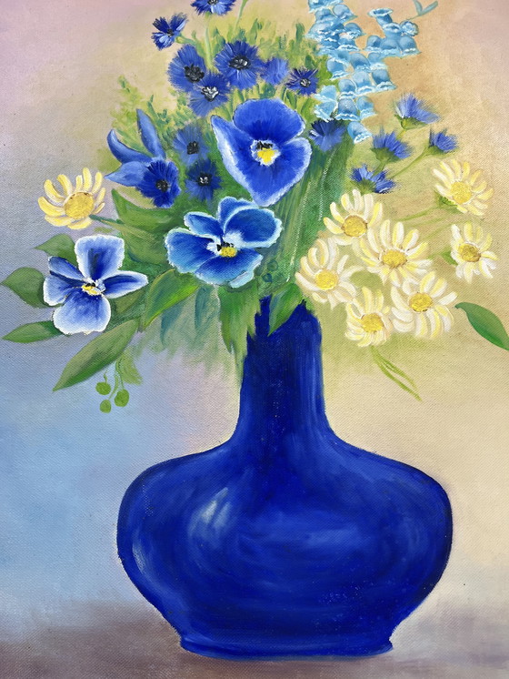 Image 1 of Cuadro "Ramo Azul"