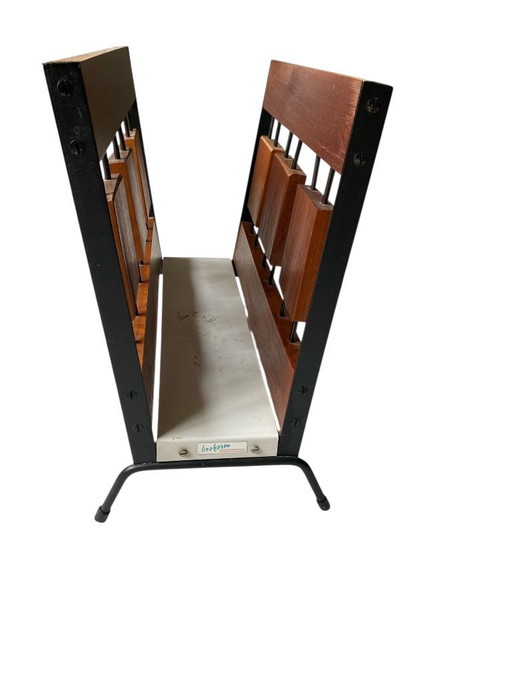 Vintage tijdschriften rek van Broform Haarlem