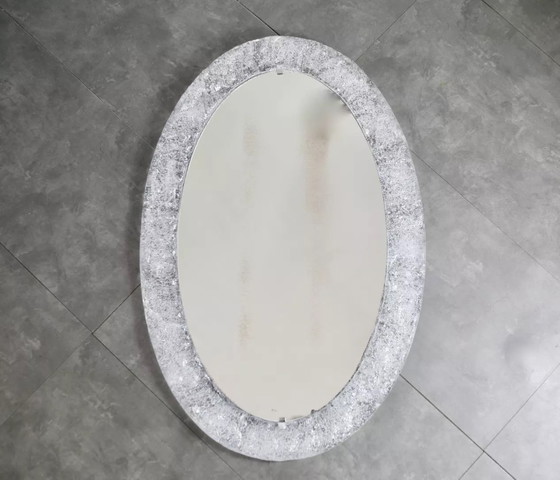 Image 1 of Specchio in plexiglas satinato, anni &#39;70