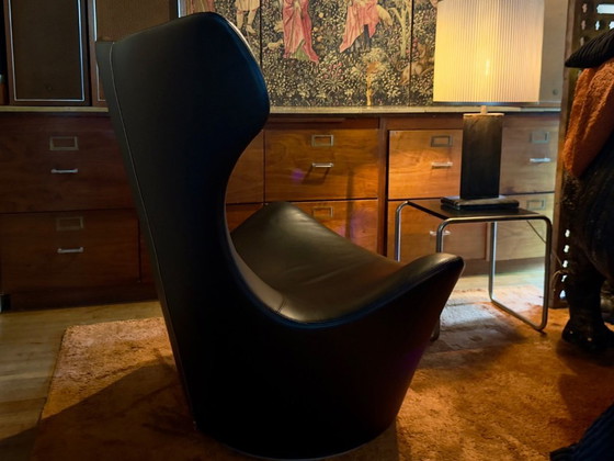 Image 1 of B&B Italia Grande Papilio armchair + Ottoman Naoto Fukasawa design
