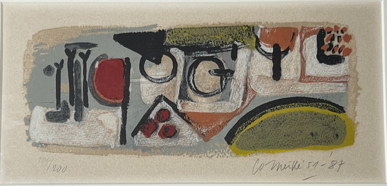 Image 1 of CORNEILLE (1922-2010) Abril en París 4 (1987) Serigrafía