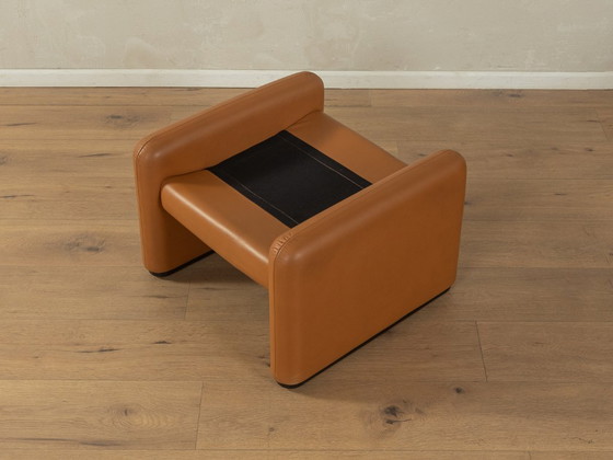 Image 1 of 675 MARALUNGA fauteuil & poef, Vico Magistretti, Cassina, jaren 70, Vintage