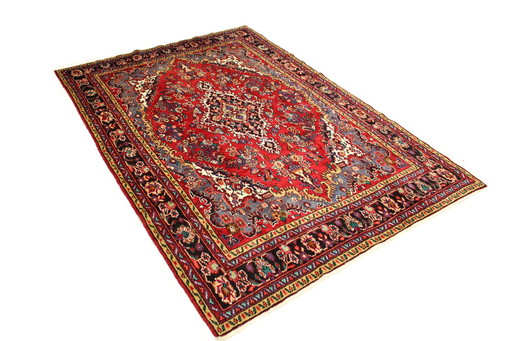 Origineel Perzisch Vloerkleed Nomadisch & Dorpskleed Hamadan 303 X 204 Cm Top Conditie