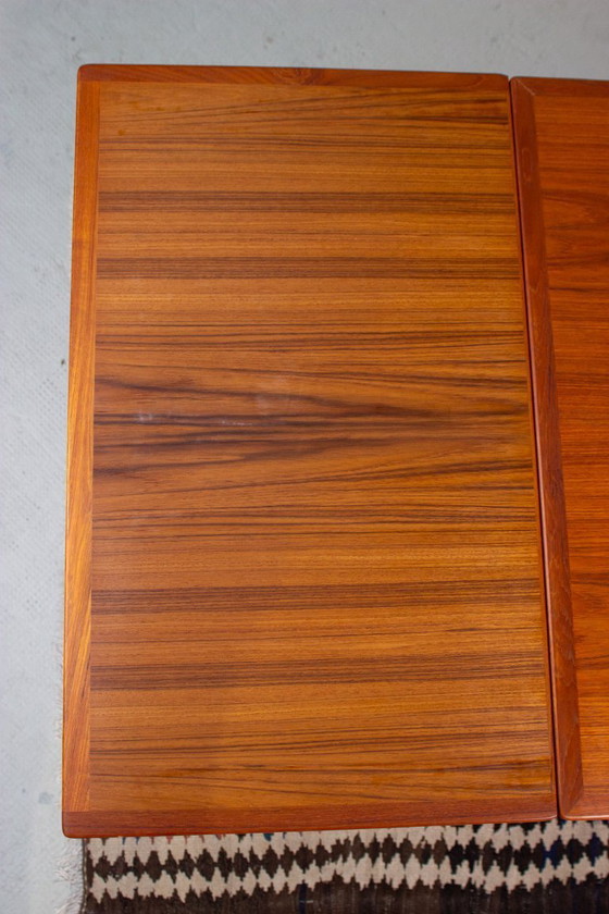 Image 1 of Vintage Teak Dining Table, Danish Mid Century