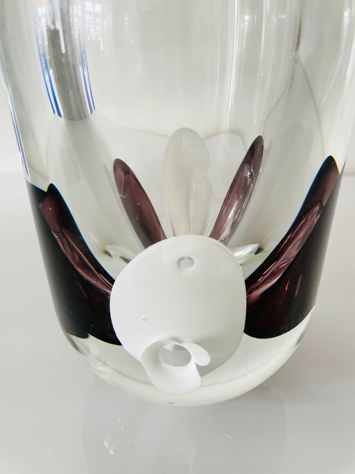 Vase Princ Glass Art H 22 4,2 kilos !