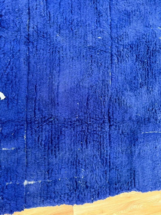 Image 1 of Blauw Berber wollen vloerkleed 200cm x 300cm