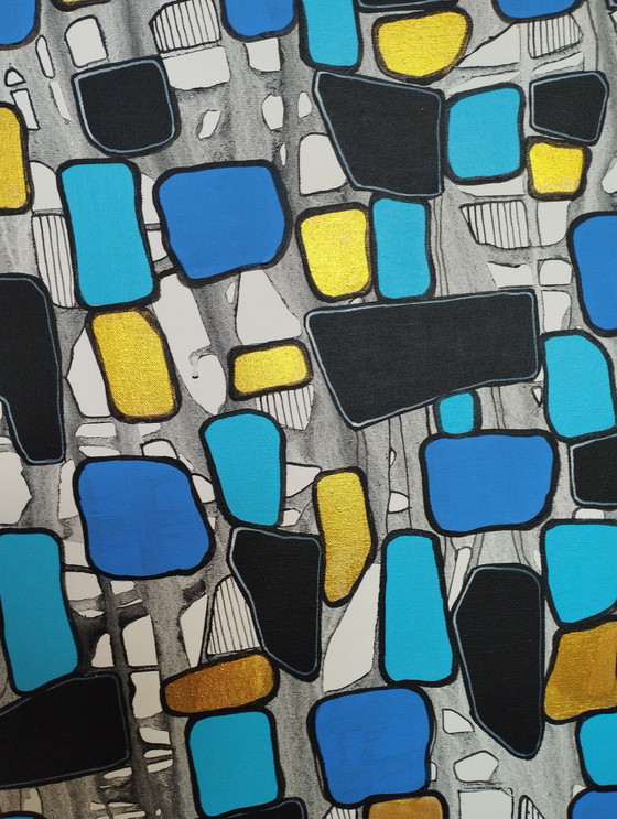 Image 1 of Natia Antadze Abstrakte Komposition XXL 