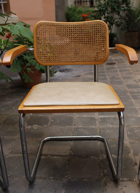 Image 1 of Sessel Cesca B64 x4 Marcel Breuer