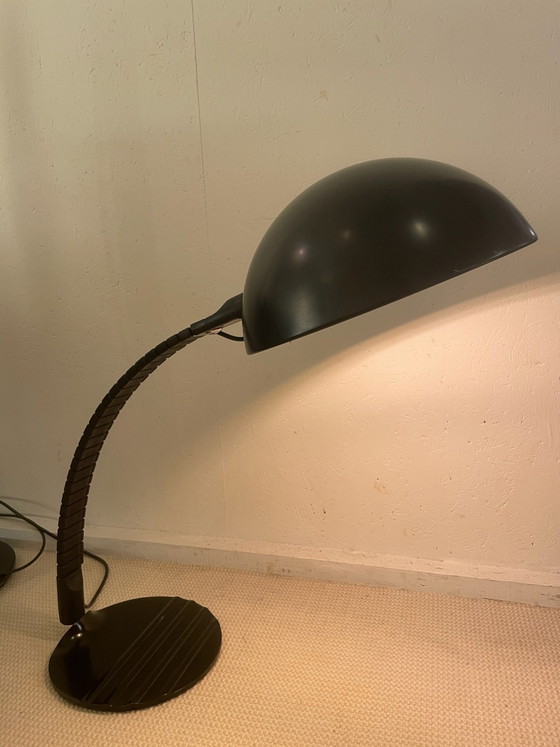 Elio Martinelli - Vertebre, Martinelli Luce, Lámparas de escritorio, Metal, Cromo, Negro (foto 2 de 5)