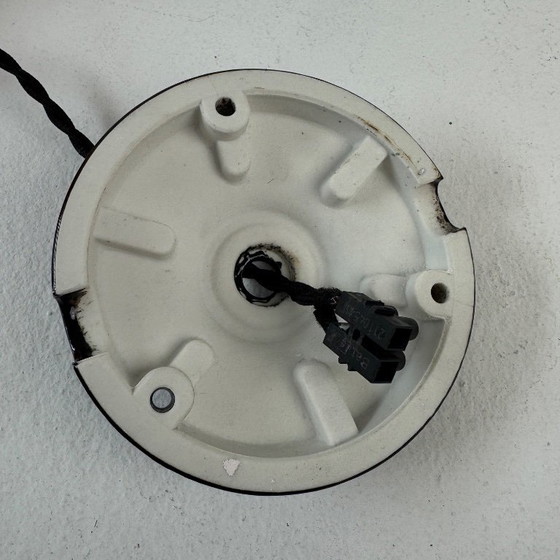 Image 1 of Lampada a sospensione vintage anni '70 con goccia arancione