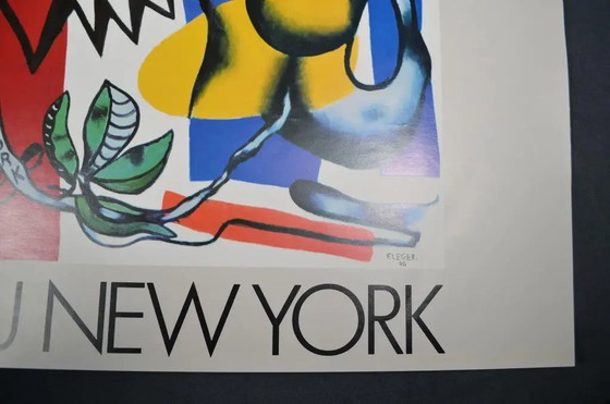 “Leger Farewell New York” Poster - After Fernand Leger ( ) – Paper, Abstract (photo 5 of 12)