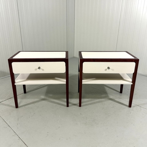 Set Of 2 Nightstands 1970's