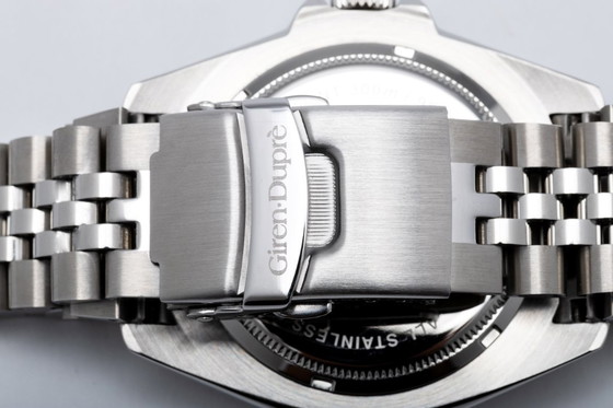 Image 1 of Reloj de buceo automático Giren Dupre Diver de acero de 44 mm
