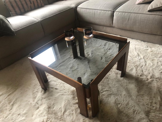 Image 1 of Original Coffee Table From The Sixties, Designed By Afra And Tobia Scarpa For Cassina