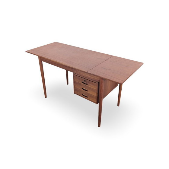Image 1 of Bureau original en teck d'Arne Vodder, milieu du siècle 1960