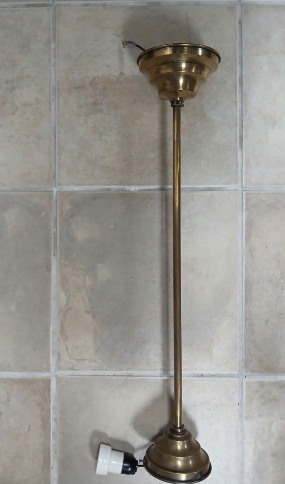 Vintage Art Deco Hanglamp – Hanglampen, Glass (photo 8 of 9)