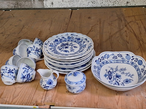 Vintage Meissen tableware Oscar Schaller and Co