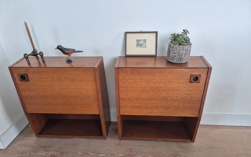 Mesitas de noche vintage Formule Kempkens (2 unidades)