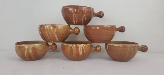 6 Puisaye stoneware bowls – Crockery, Porcelain, Vintage (photo 2 of 7)