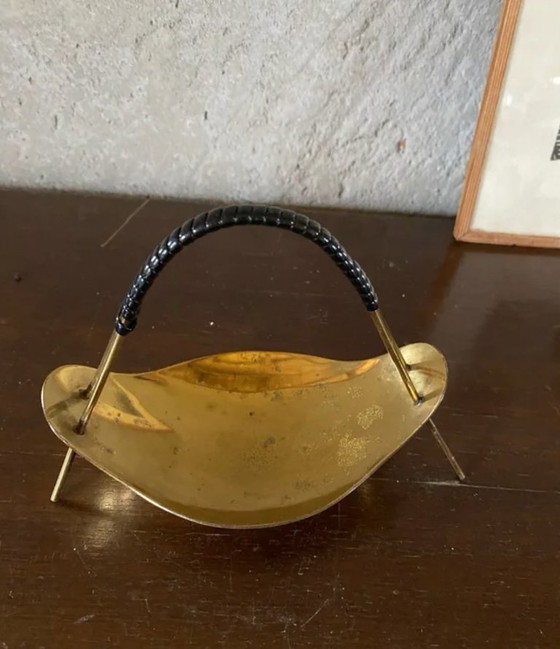 1950s Decorative Mini Fruit Bowl – Brass (photo 5 of 8)