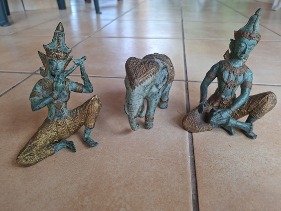Statues Thaïlandaises – Sculptures, Bronze, Métal (photo 2 of 15)