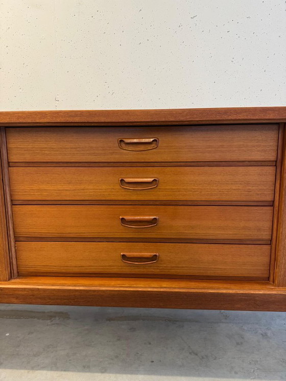 Image 1 of Buffet en teck style années 60, Bartels, 2,50 m