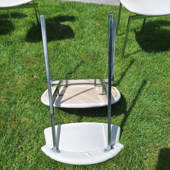 Image 1 of 4 chaises de salle à manger vintage Rudolf Wolf Meander Alpha