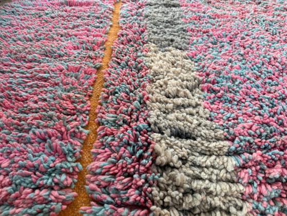 Hand-knotted Moroccan Boucherouite Rug 304 × 193 cm – Rugs & carpets, Wool (photo 6 of 15)