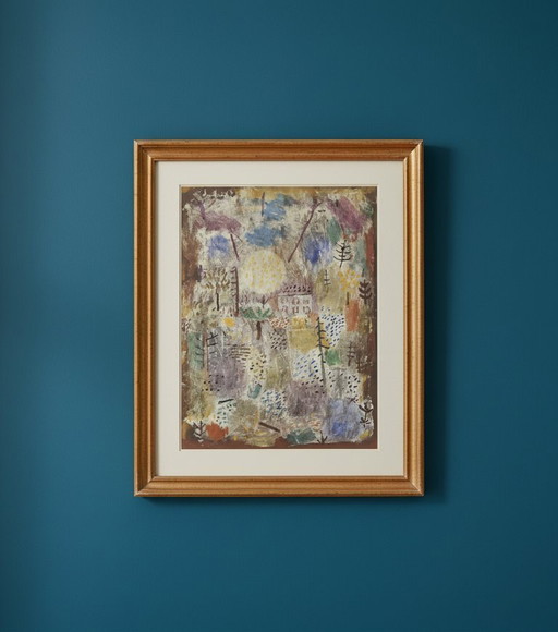 Klee, Paul - Paesaggio tra primavera e inverno - Stampa artistica
