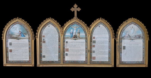 Altar Canon (Altar Cards (Tabellae Lavabo) 19th Century