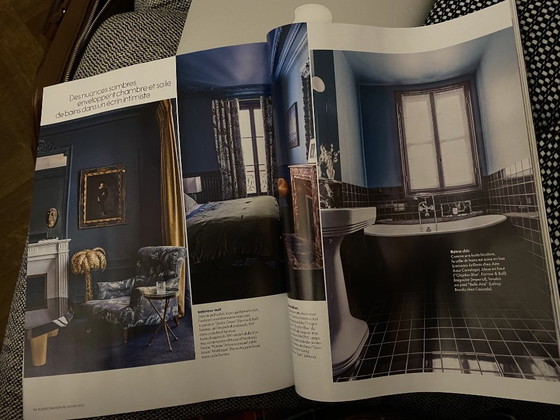 Image 1 of Tafellamp in de vorm van een palmboom, ontworpen door Christian Techoueyres voor Maison Jansen, 90 cm, jaren 70.