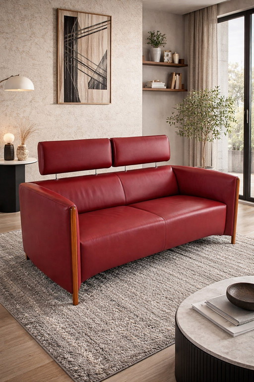 Leolux Goncharov leren design bank