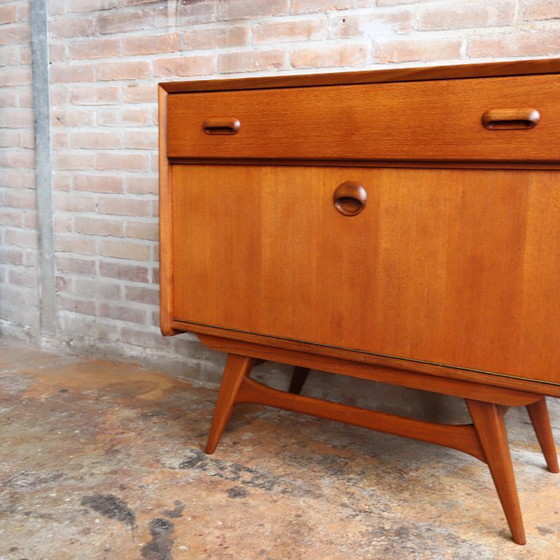 Image 1 of Meuble TV vintage, petit buffet, Louis Van Teeffelen pour Wébé