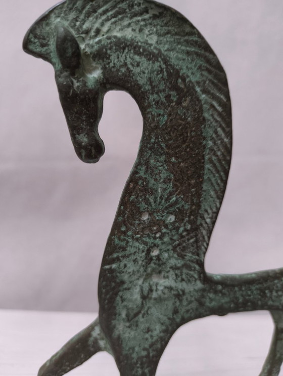 Image 1 of Etruskisches Pferd aus Bronze von Frederick Weinberg