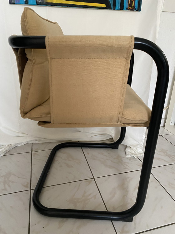 Kadett Stoel van Thomas Jelinek voor Ikea 1973 – Eetkamerstoelen, Metal, Textile (photo 2 of 10)