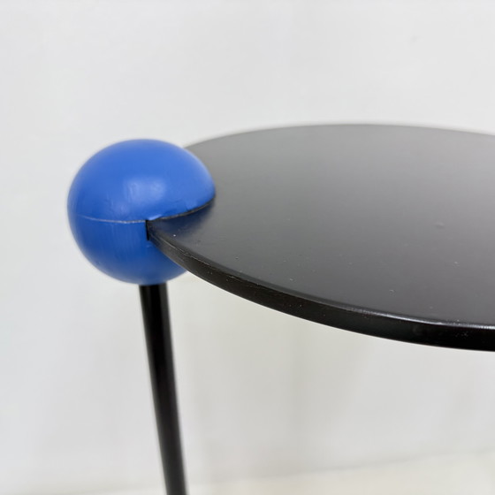 Image 1 of Pair of side table Edward Geluk for Arco – 1980’s ‘Piccolo’ postmodern Memphis style – Dutch design