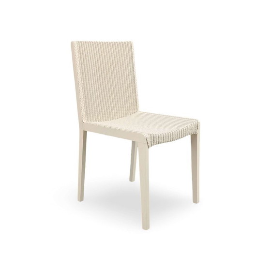 Lloyd Loom Italia Vintage Chair White Wicker Original – Side chairs, Wood (photo 3 of 9)